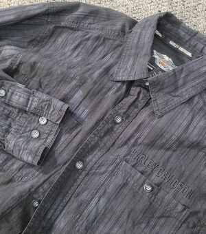 Harley Davidson Genuine Motorclothes Men's Button Down Shirt Size M